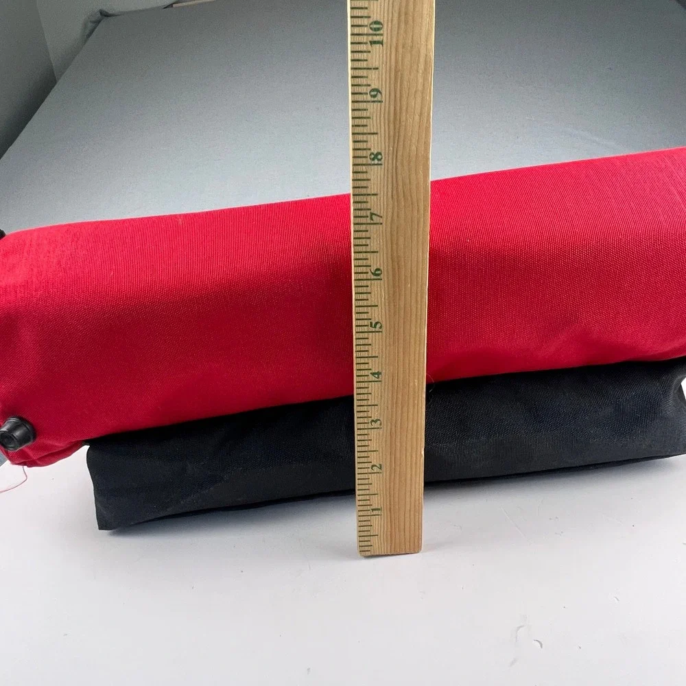 Wenoka Dive-Pac Scuba Gear Bag OS Red Black Vintage Canvas Travel Duffle
